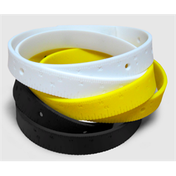 RUBBER WRIST RULER - Armbnd/Mlbnd - Silikon